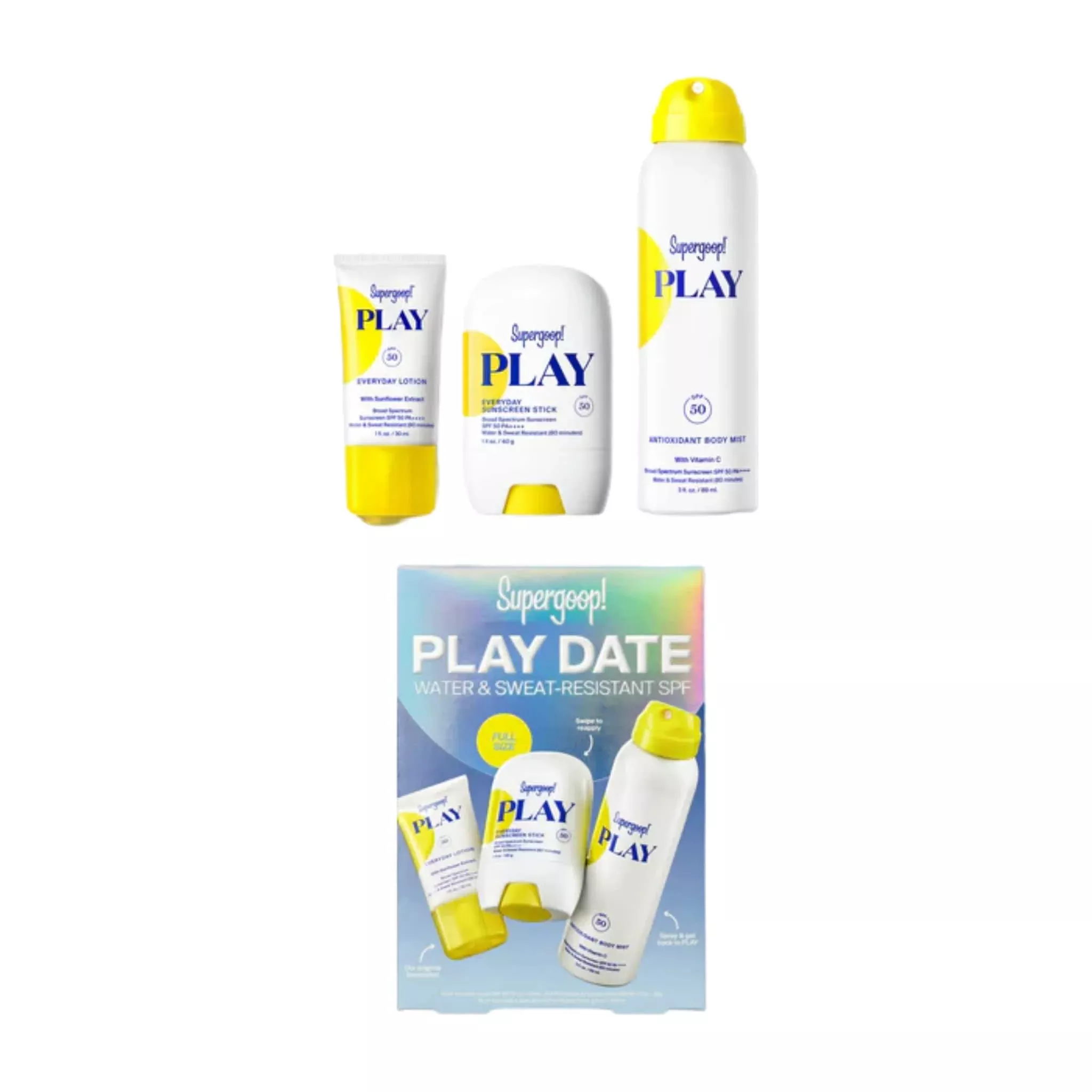 Supergoop! PLAY Date Pool & Sport SPF Kit