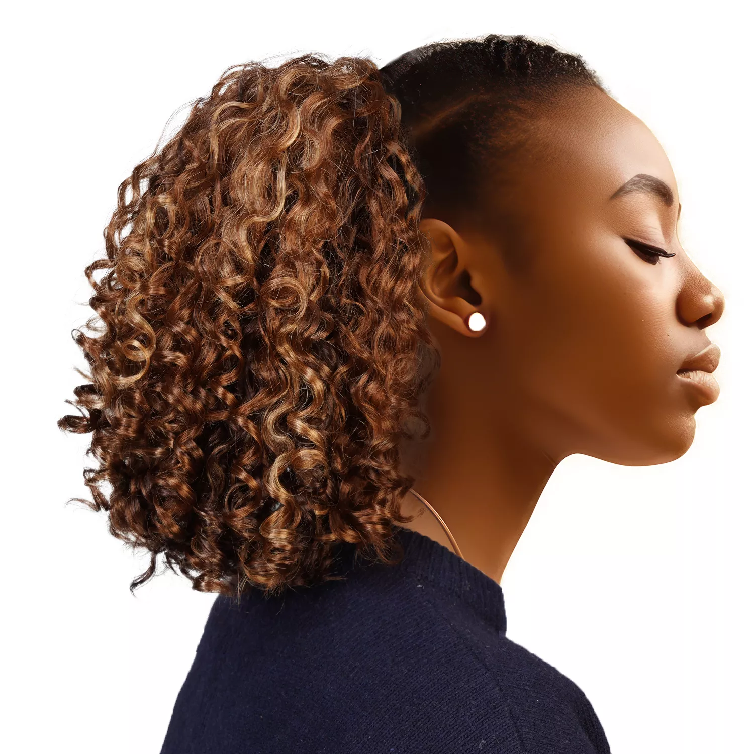 Synthetic Drawstring Ponytail Fincsse DS-Mamo