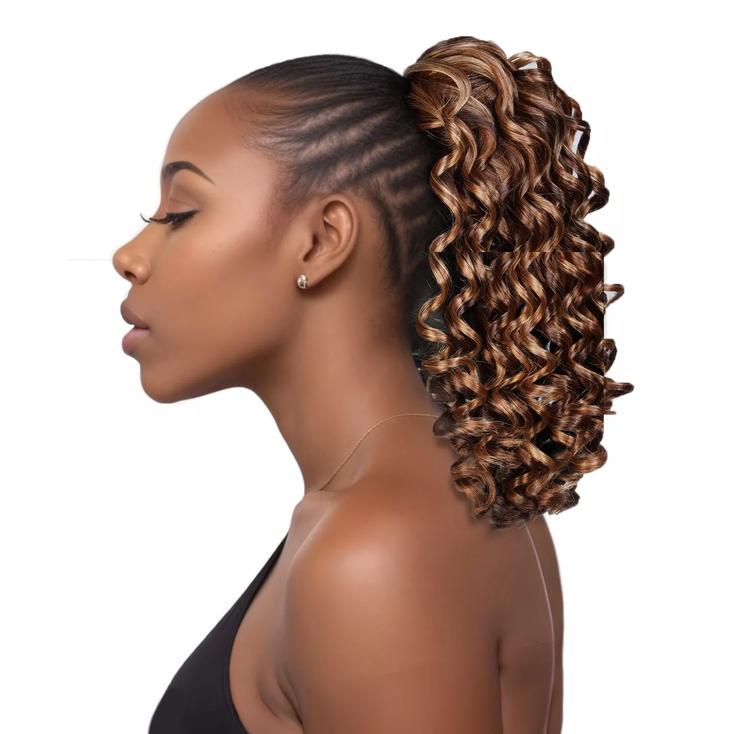 Synthetic Drawstring Ponytail Finesse DS-Aster