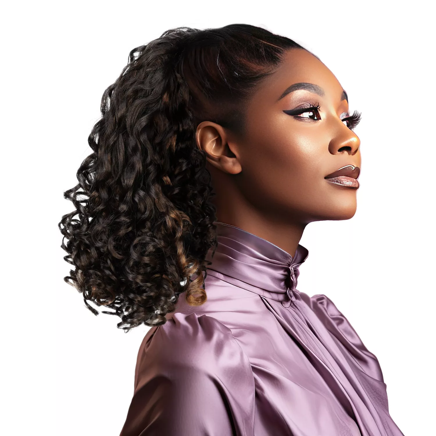 Synthetic Drawstring Ponytail Finesse DS-Ginny