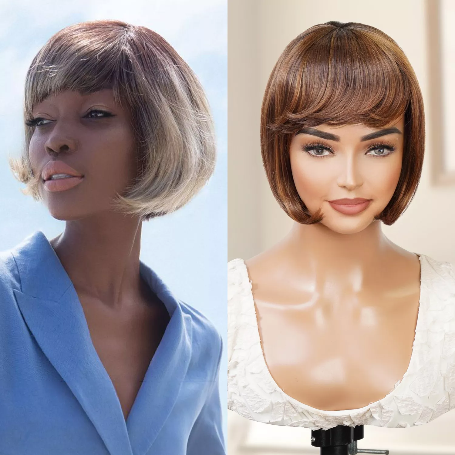 Synthetic Hair Topper Pazazz TW-Bob