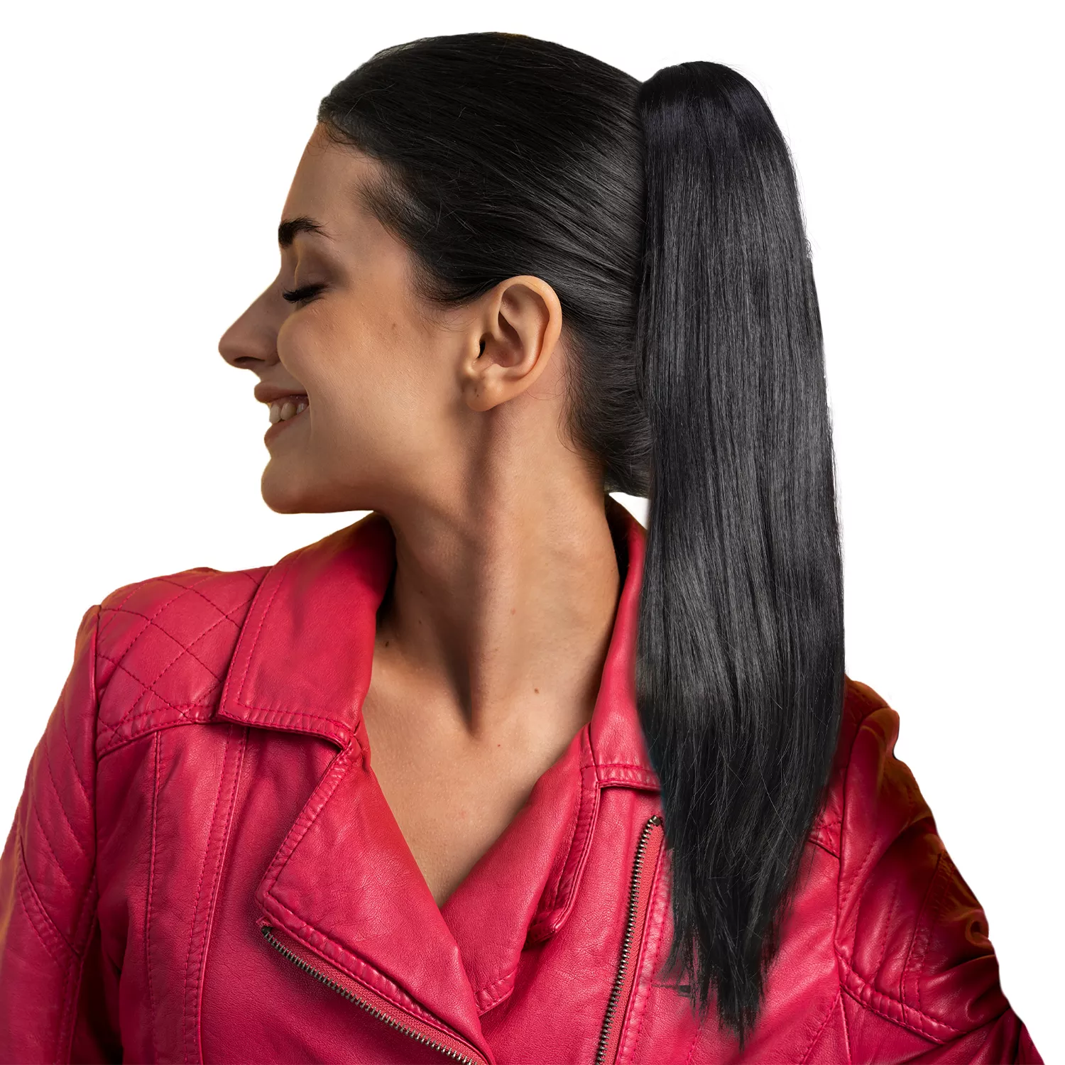 Synthetic Jawclip Ponytail ST-140