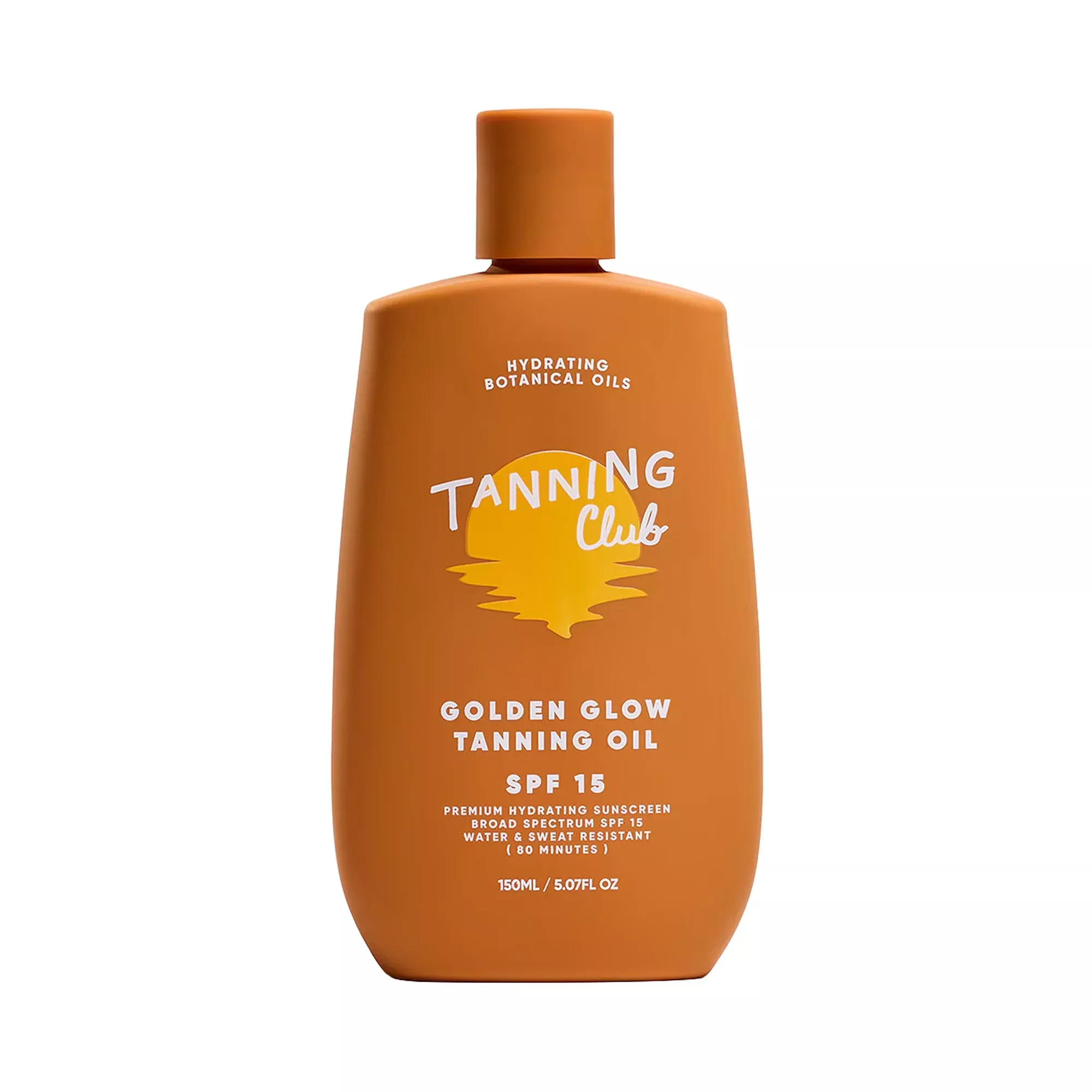 Tanning Club Golden Glow Tanning Oil SPF 15