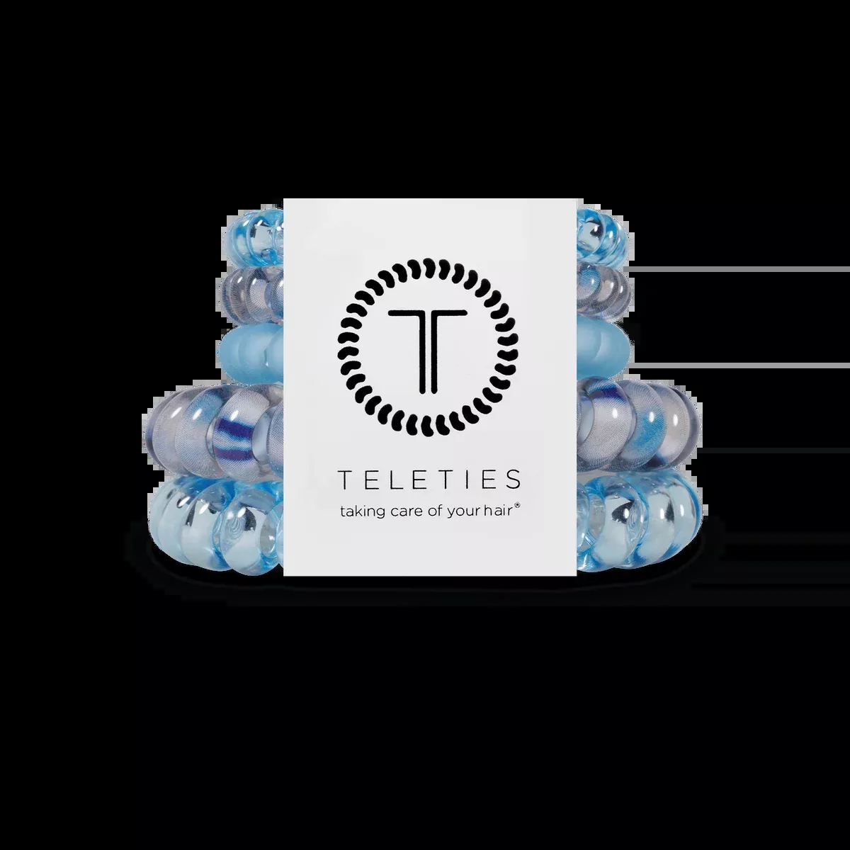 TELETIES Blue Lagoon Mix Pack Hair Ties