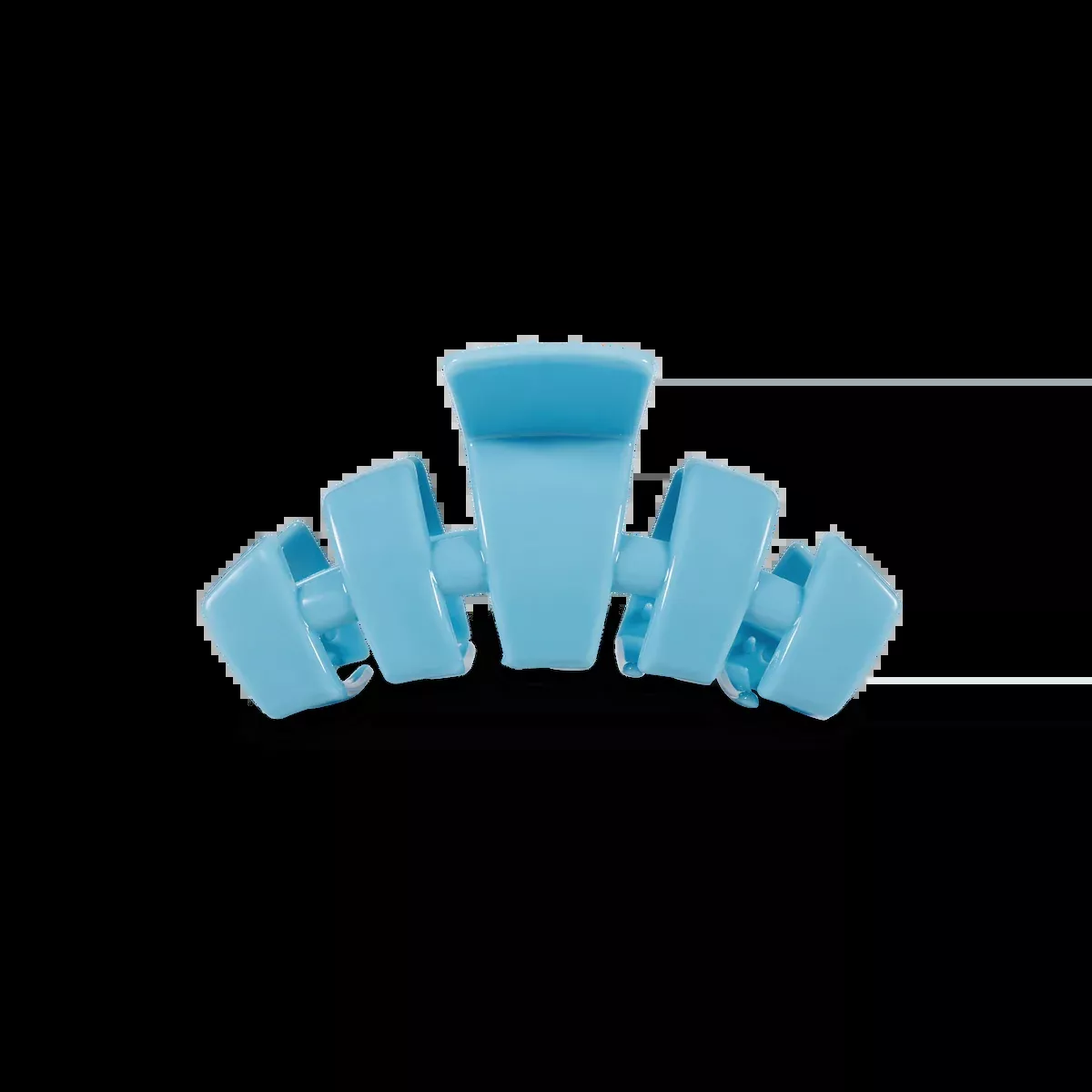 TELETIES Classic Summer Sky Tiny Claw Clip