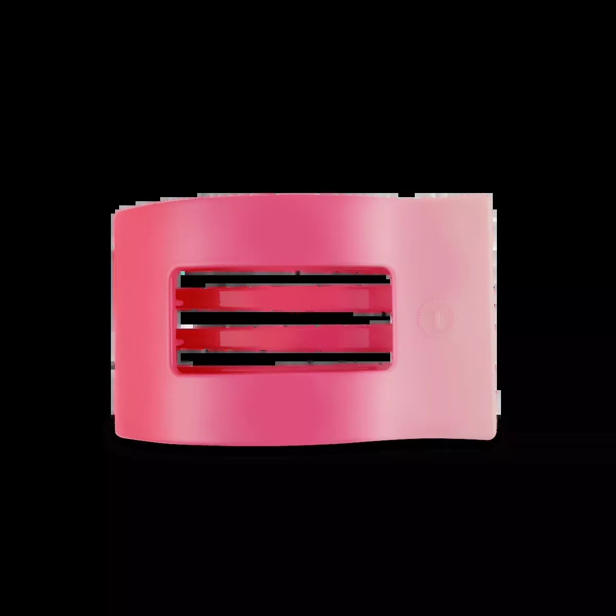 TELETIES Kiss & Tell Medium Flat Rectangle Hair Clip