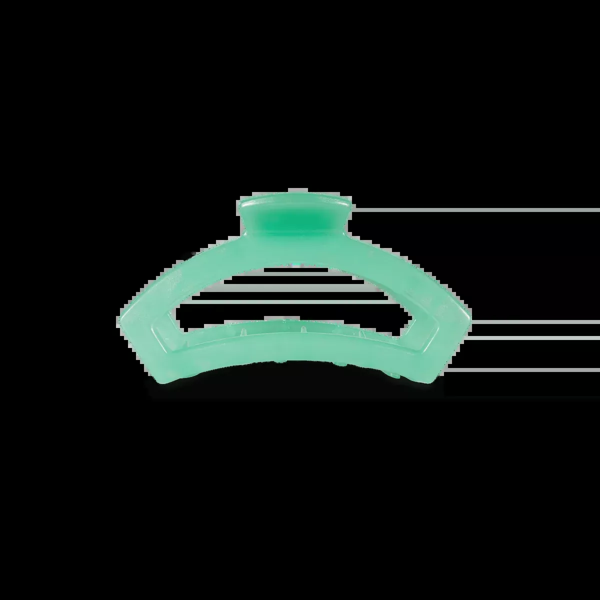 TELETIES Open Spring Splash Tiny Hair Clip