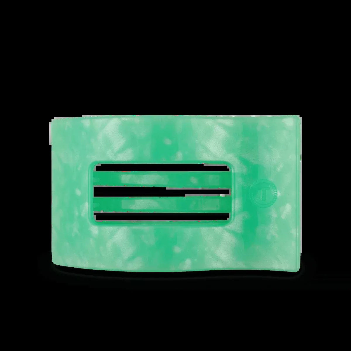 TELETIES Spring Splash Large Flat Rectangle Hair Clip