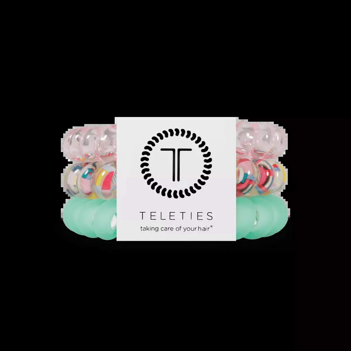 TELETIES Spring Splash Large Hair Ties