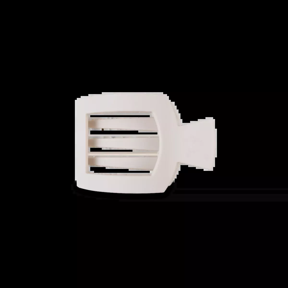 TELETIES Toasted Small Flat Square Hair Clip