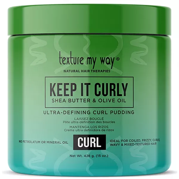 Texture My Way Keep It Curly Ultra-Defining Curl Pudding 15oz