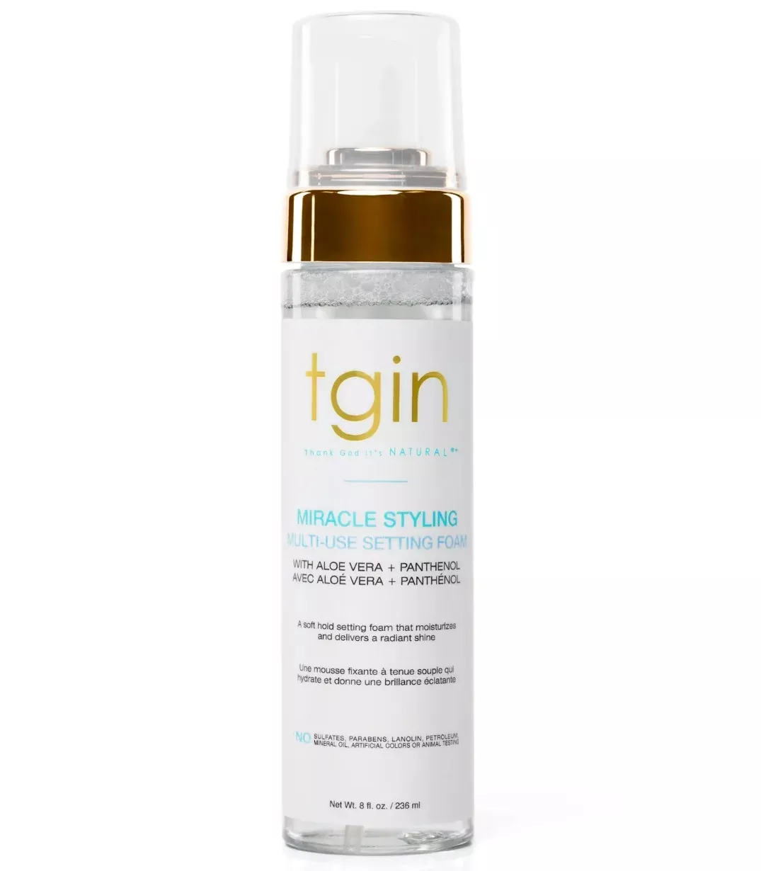 TGIN Miracle Styling Multi-Use Setting Foam (8 oz)