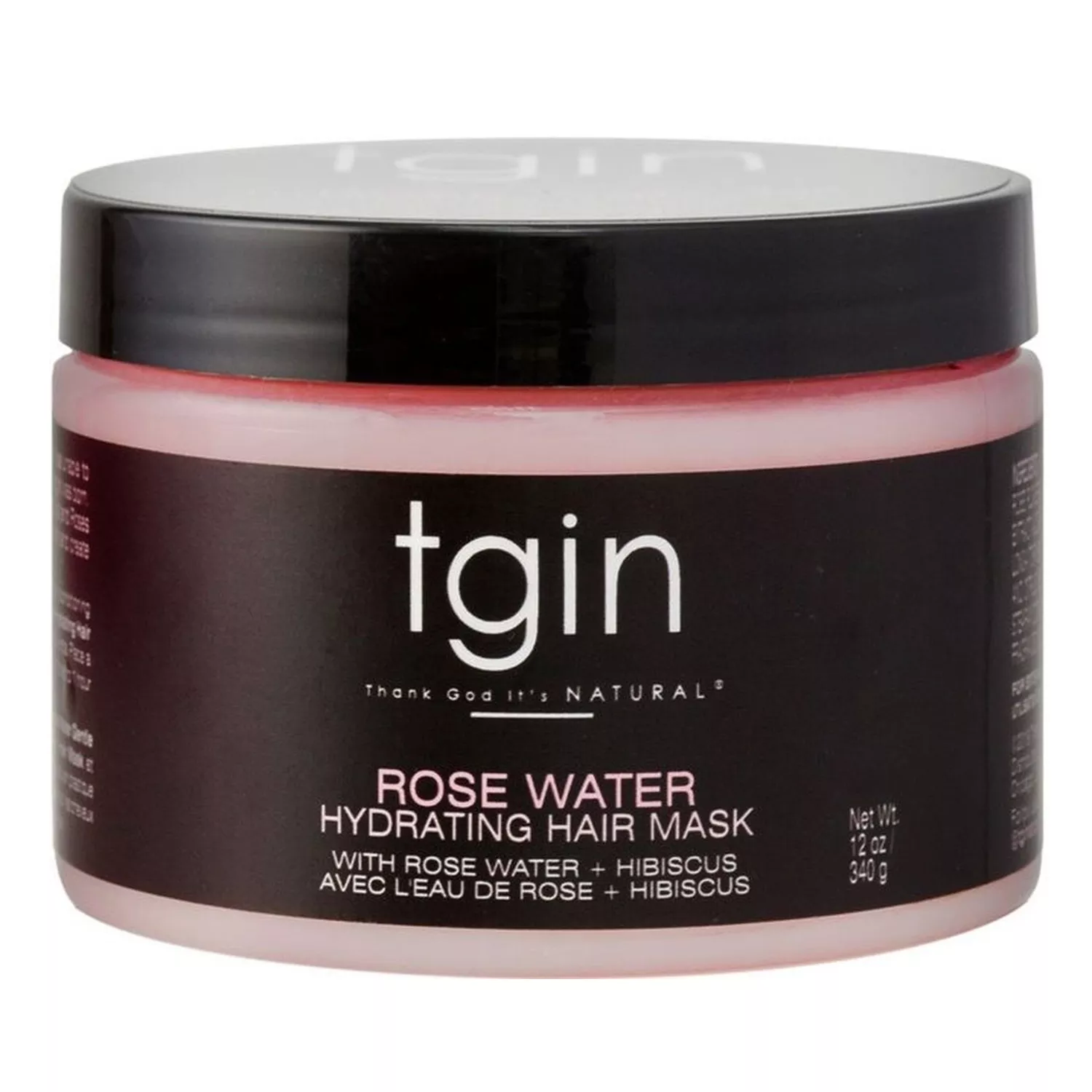 Tgin Rose Water Hydrating Hair Mask 12oz