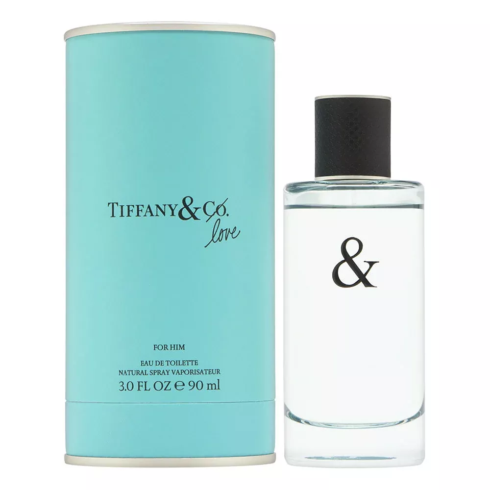 Tiffany & Love by Tiffany & Co. for Him 3.0 oz Eau de Toilette Spray