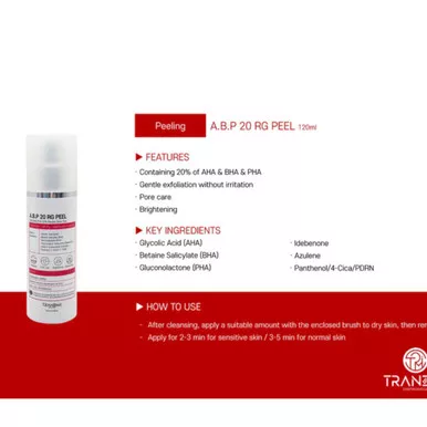 TRANDMI COSMECEUTICAL A.B.P 20 RG Peel - 120 ml