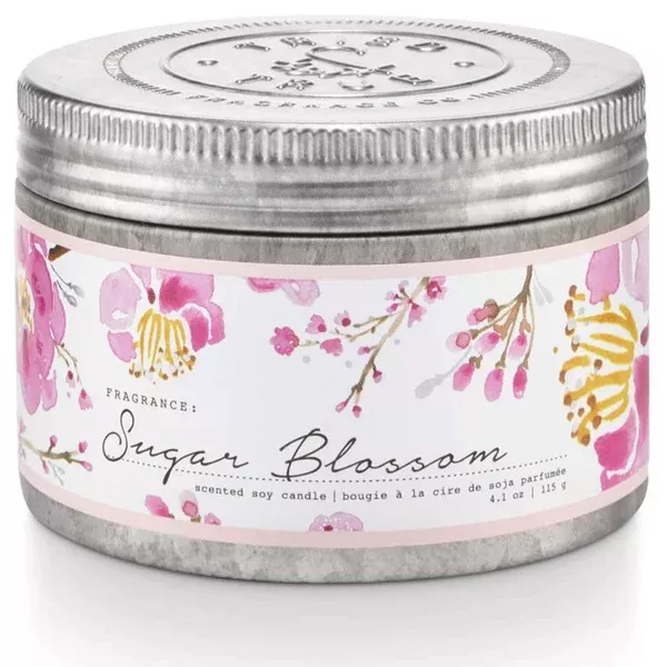 TRIED & TRUE SMALL TIN CANDLE - SUGAR BLOSSOM