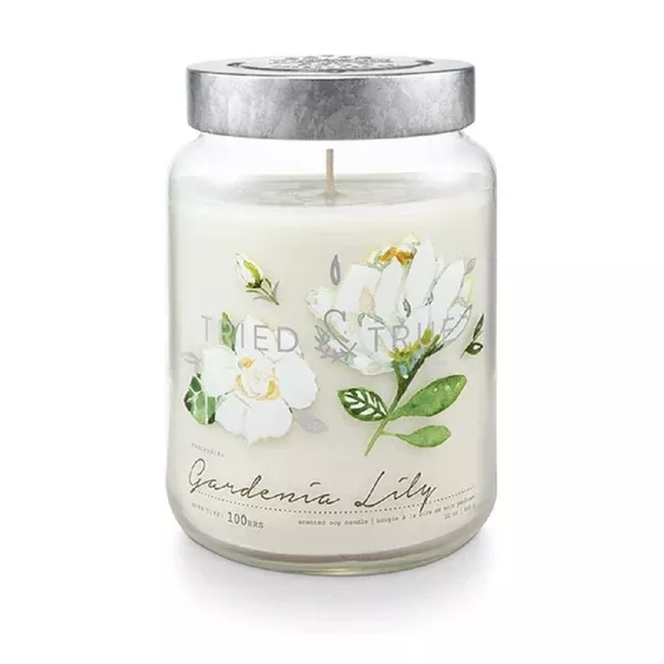 TRIED & TRUE XL JAR CANDLE - GARDENIA LILY