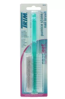 TRIM PUMICE STONE NAIL BRUSH