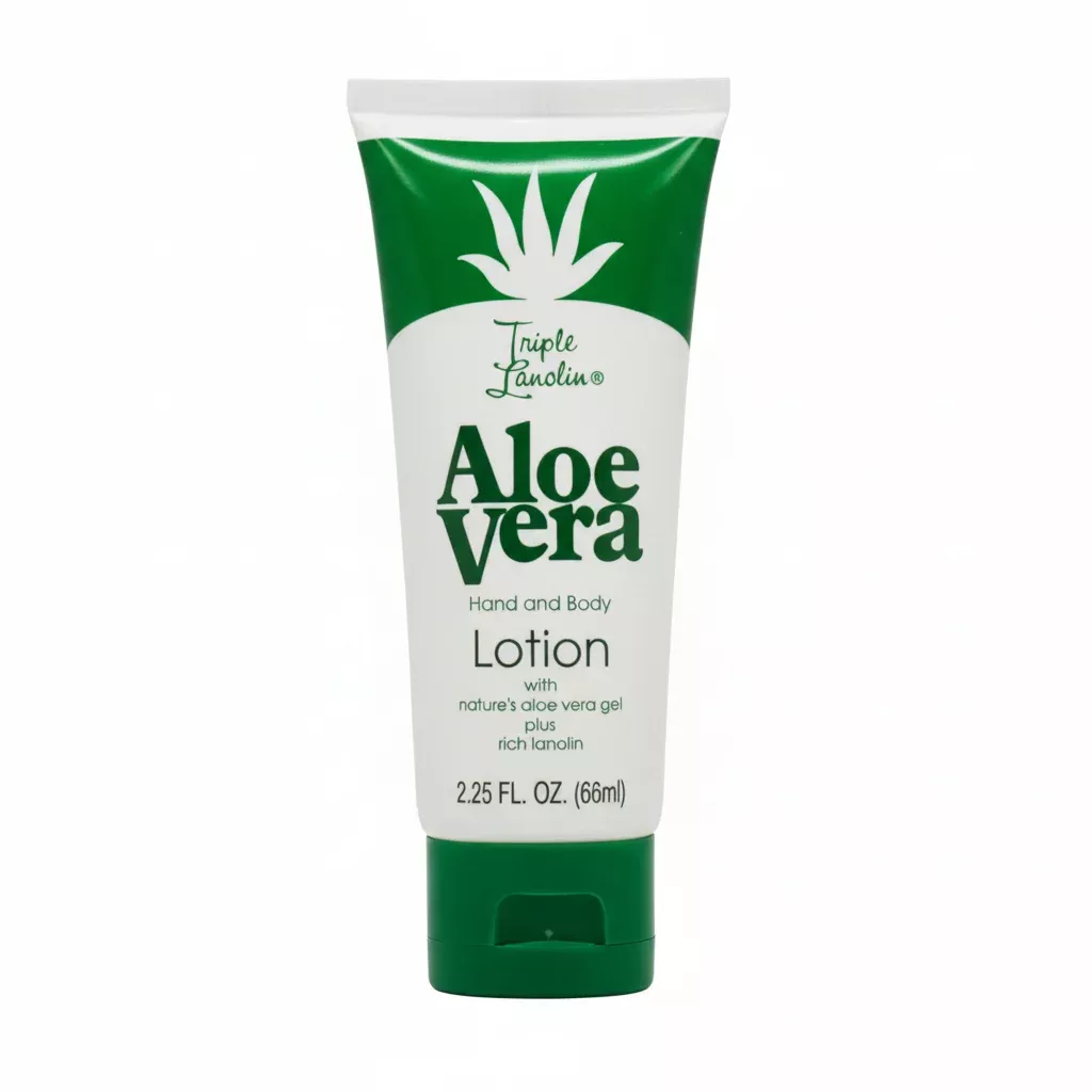 Triple Lanolin Aloe Vera Hand & Body Lotion 2.25oz/66ml