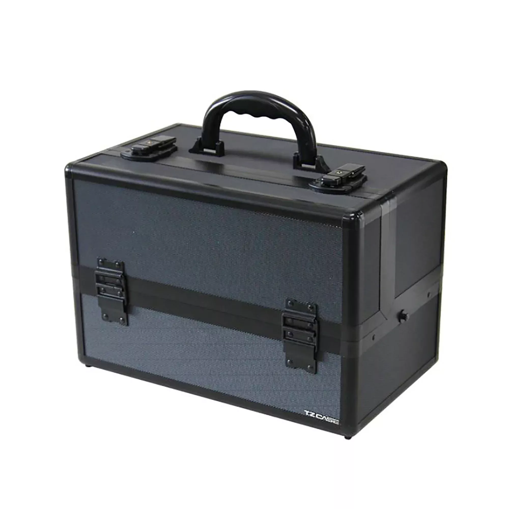 TZCASE Mini Series Pro Beauty Case Black & Silver Style TC07