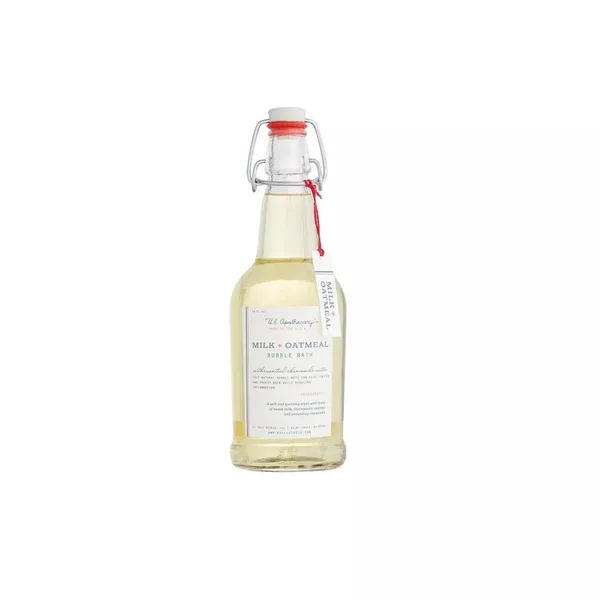 U.S. APOTHECARY MILK AND OATMEAL BATH ELIXIR BUBBLE BATH