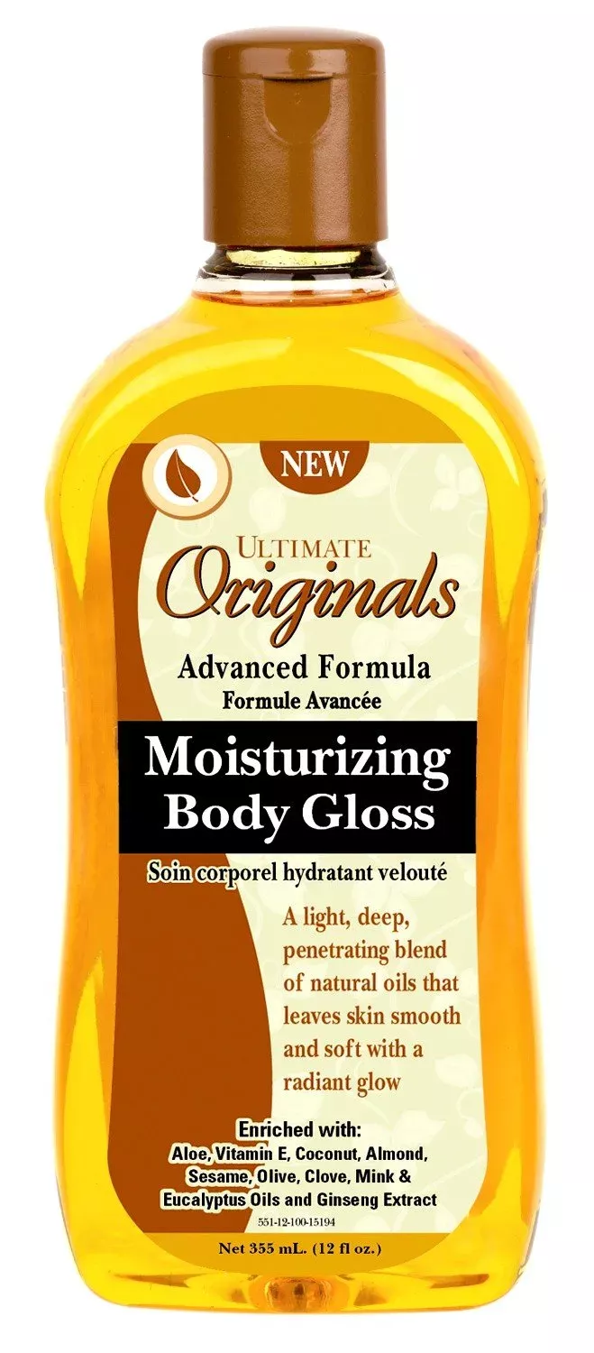 Ultimate Originals Moist Body Gloss 12 Ounce 354ml