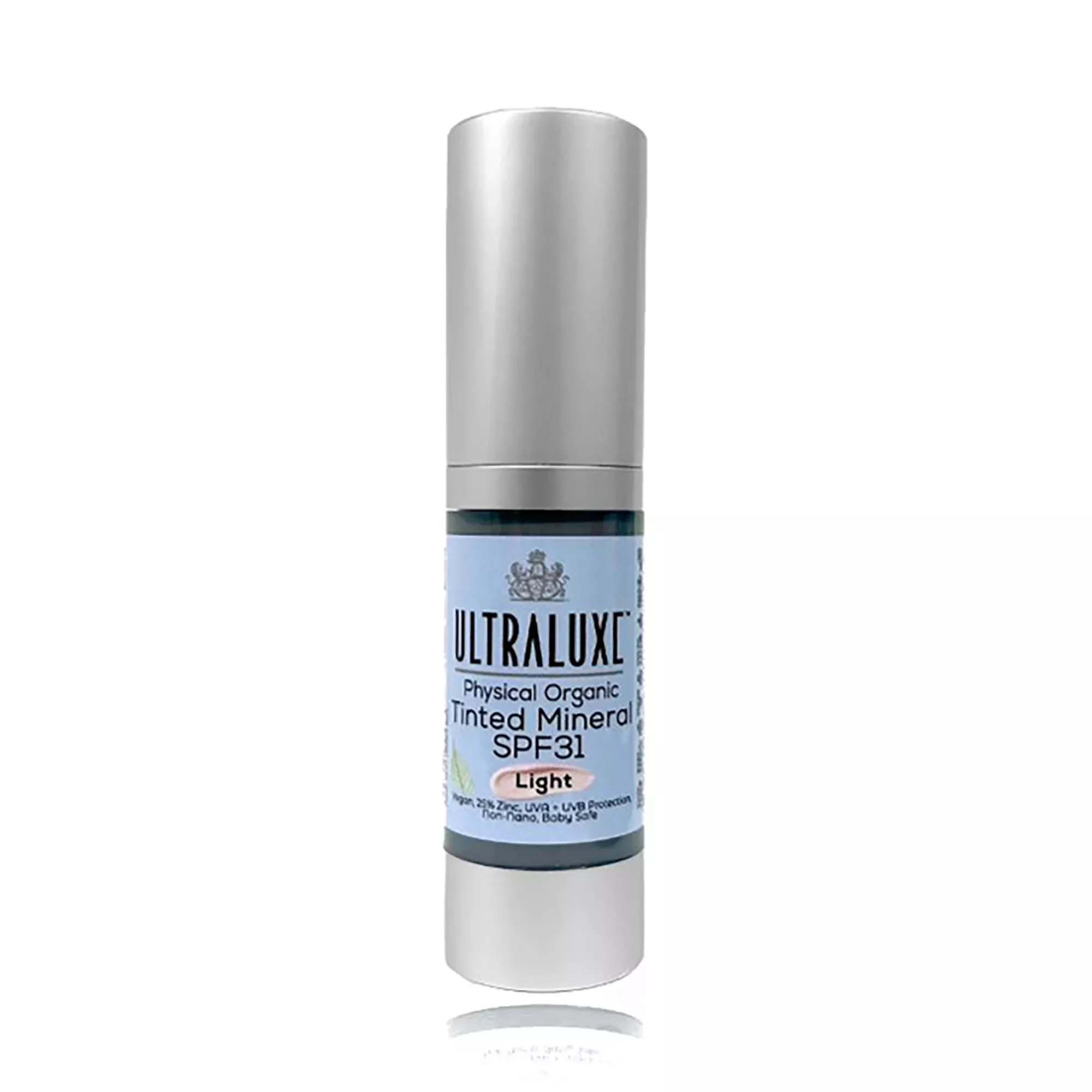 UltraLuxe Organic Glowing & Mattifying Tinted Mineral Sunscreen SPF31