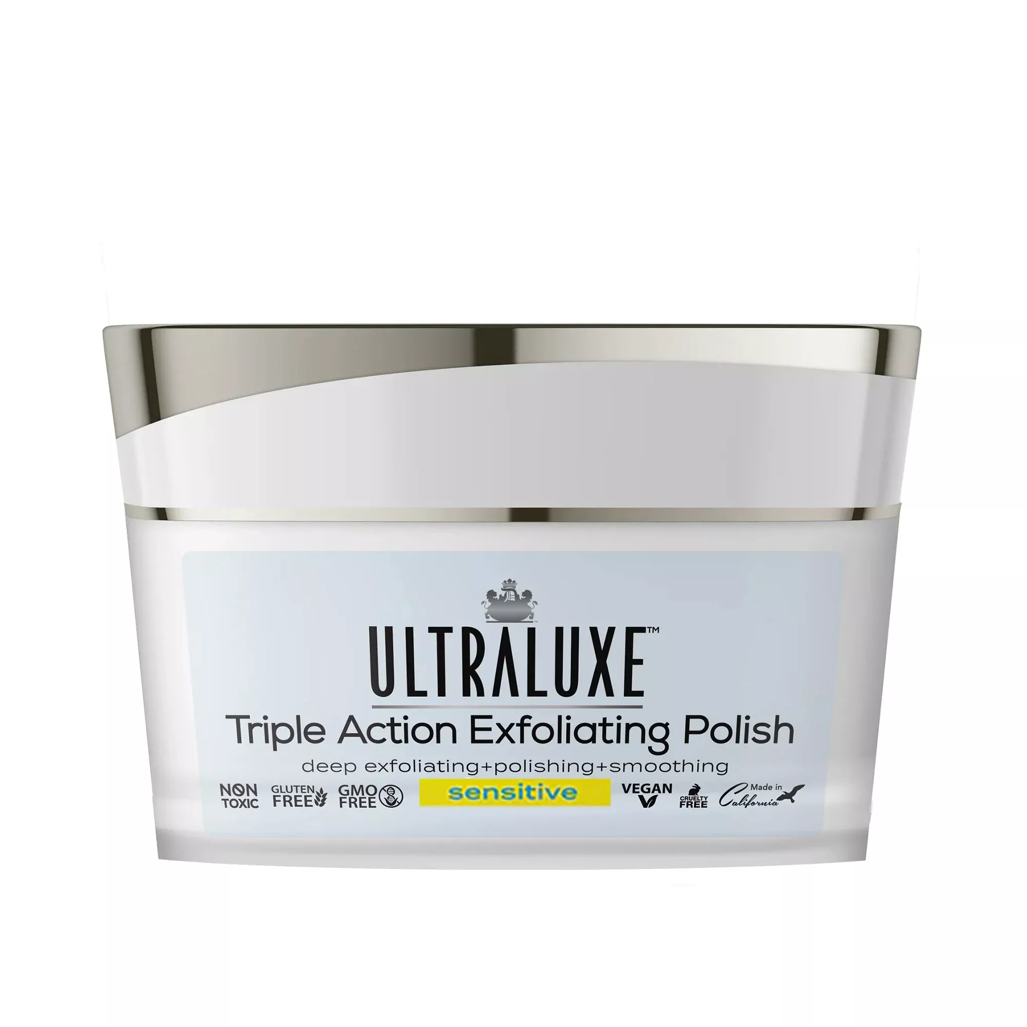 UltraLuxe Triple Action Exfoliating Polish - Sensitive