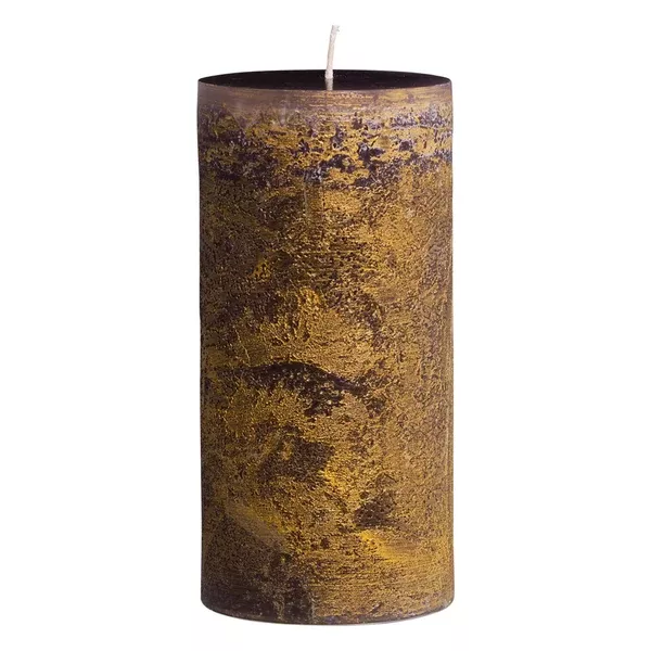 VANCE KITIRA RITZ TIMBER PILLAR CANDLE 3.75 X 15