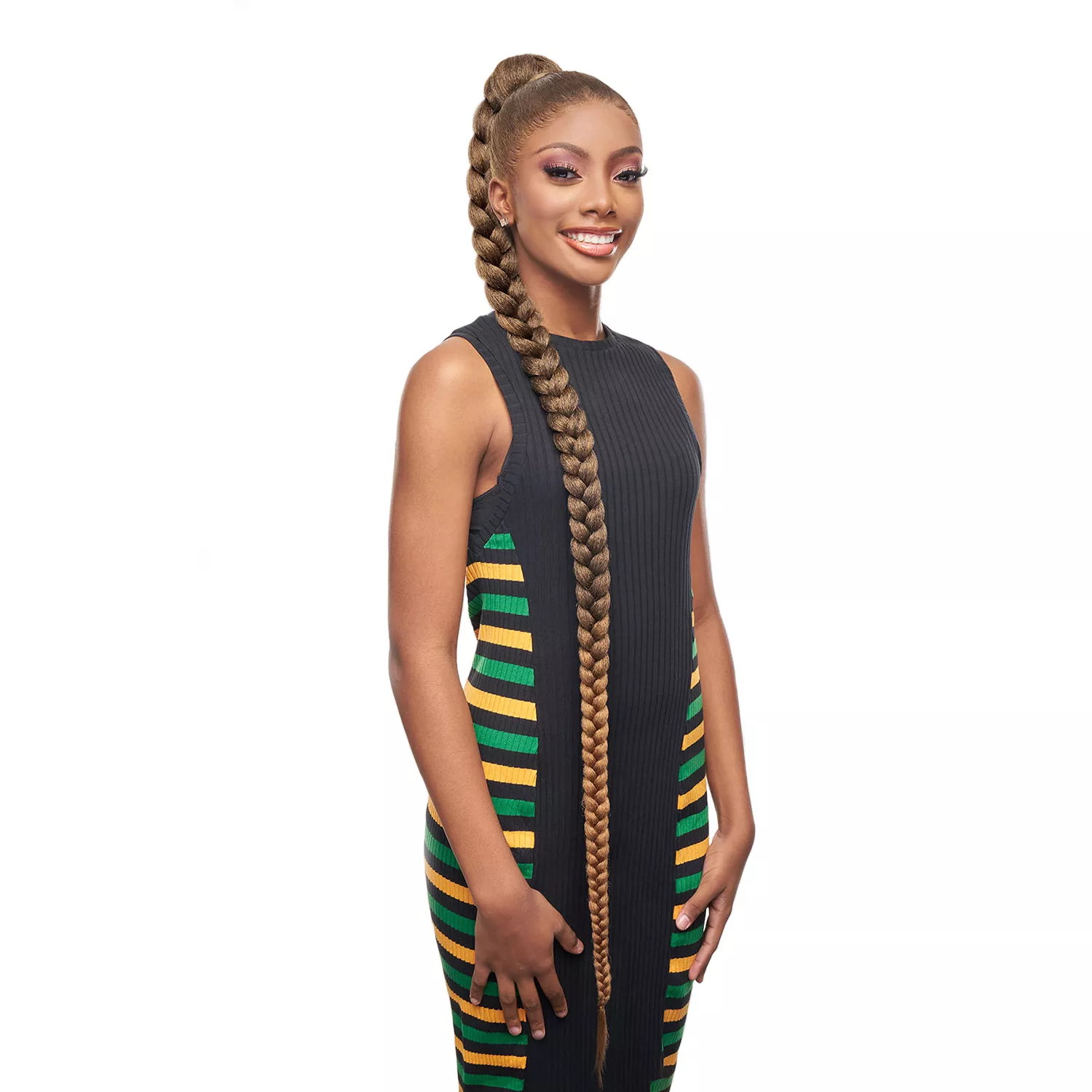 Vanessa Drawstring Ponytail Wrap Clip In Braiding Touch STB WHIP 54