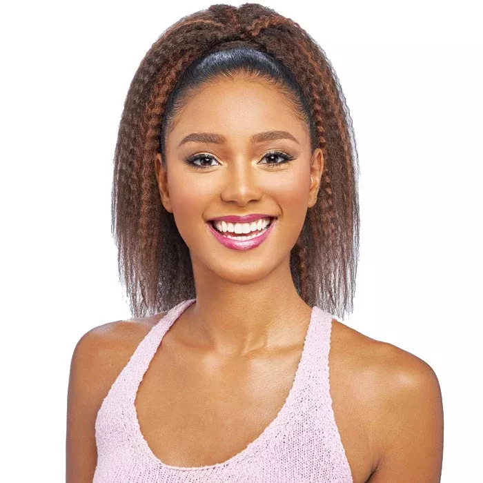 Vanessa Drawstring with Bundle Wrap Express Curl Ponytail - STB KINKY