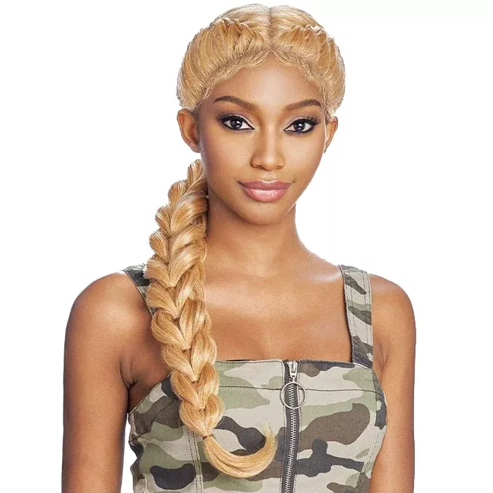 Vanessa Slayd Dual Texture Braid Lace Front Wig - ELSA