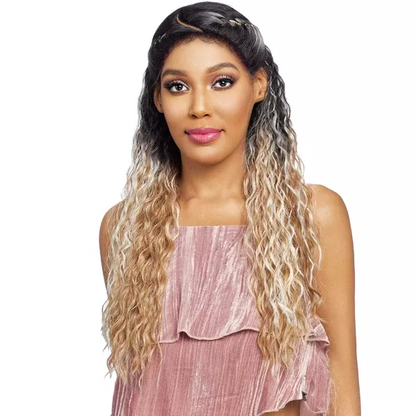 Vanessa Slayed Deep Hand-Tied Middle C-Part Lace Wig - TSB SOUEI