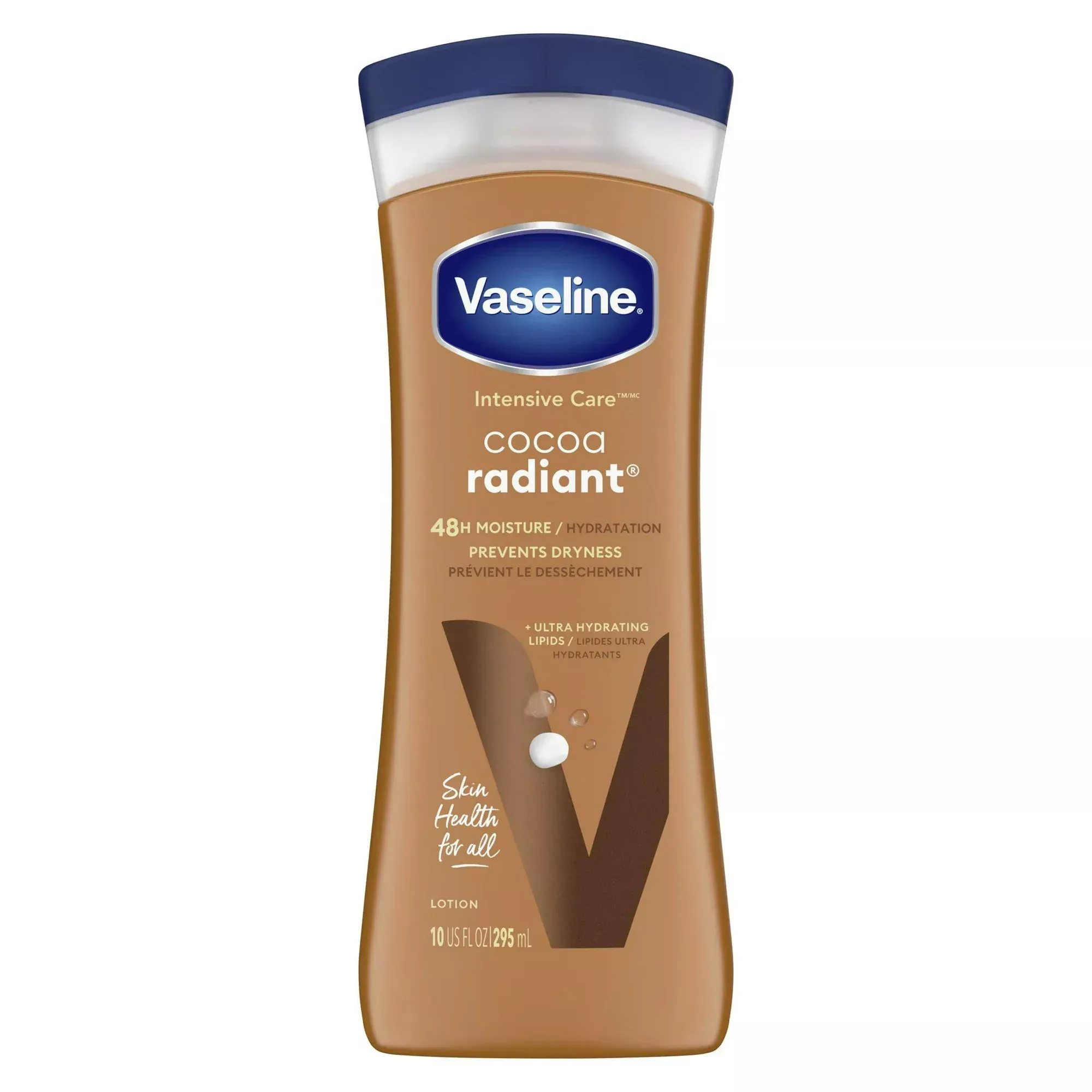 VASELINE Intensive Care Radiant Non Greasy Body Lotion - Cocoa (11 oz)