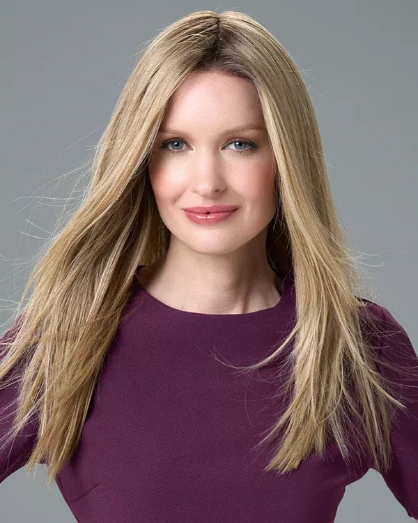Veronica (Exclusive) Lace Front & Monofilament Human Hair Blend Wig by Envy