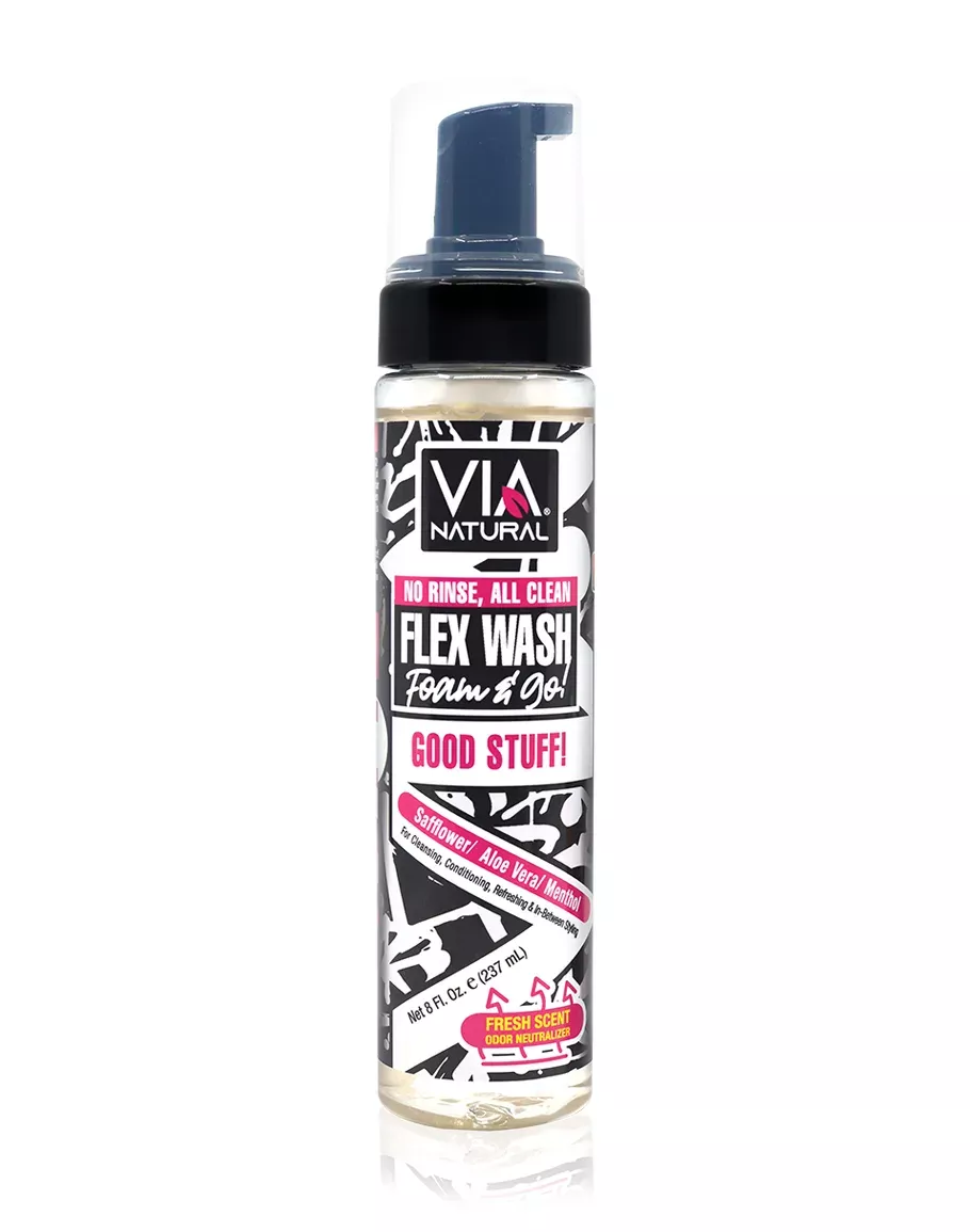 VIA NATURAL Good Stuff Flex Wash Foam & Go