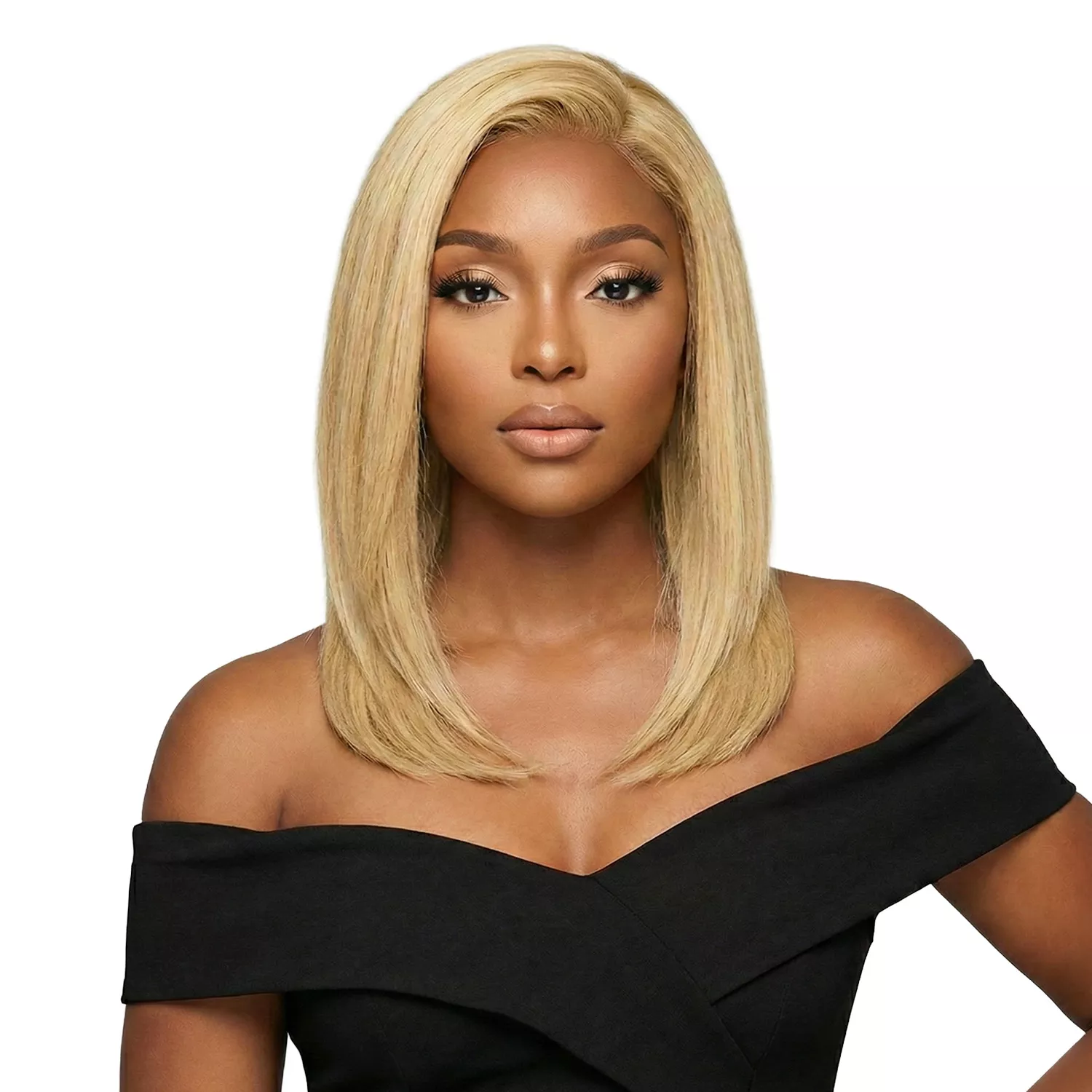 Virgin Remy Human Hair 360 HD Lace Front Wig 13X6 Bob Style 18"