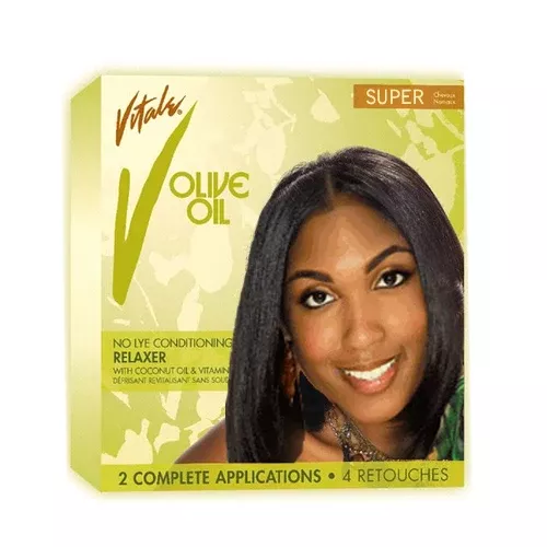Vitale Olive Oil Relaxer No Lye 2 Complete Application - SUPER