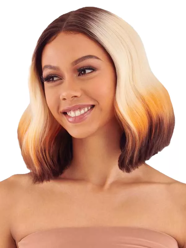 VIVACE XCEPTIONAL GOLD SLEEK CUT LACE FRONT WIG - RUBY