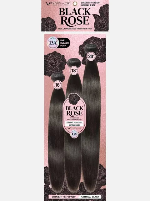 Vivica A Fox Black Rose STRAIGHT 682" Weave