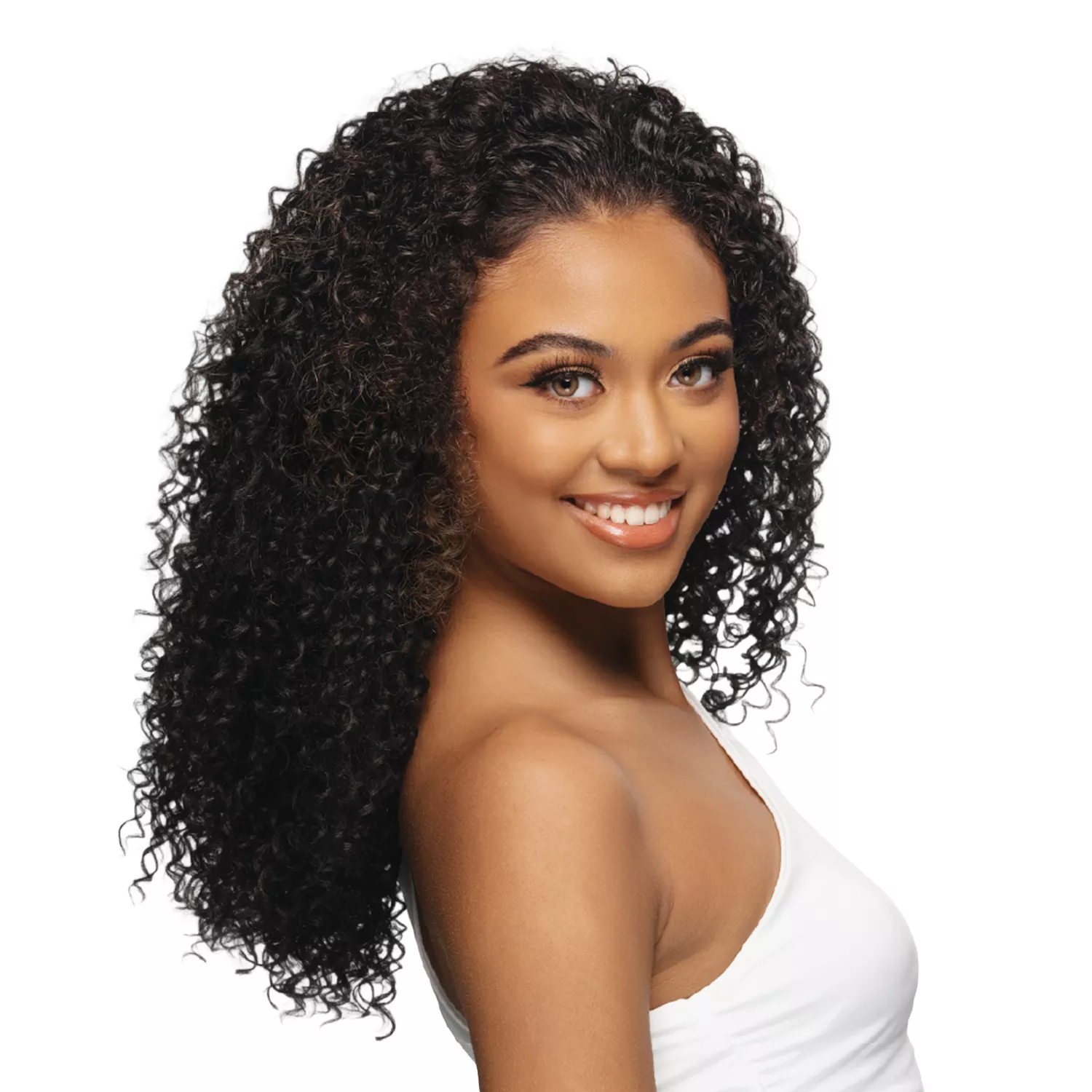 Vivica Fox Half Wig 3 IN 1 Water Curl 18" HW-110