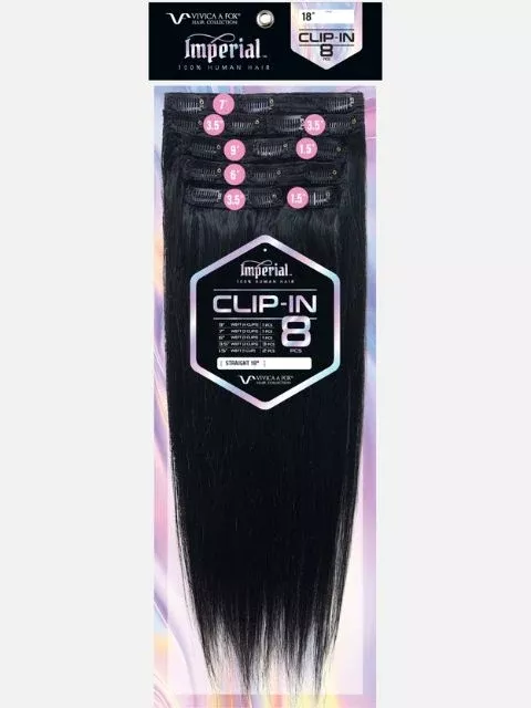 Vivica A Fox IMPERIAL CLIP-IN 8PCS Weave (IM-HCLIP18) *SALE