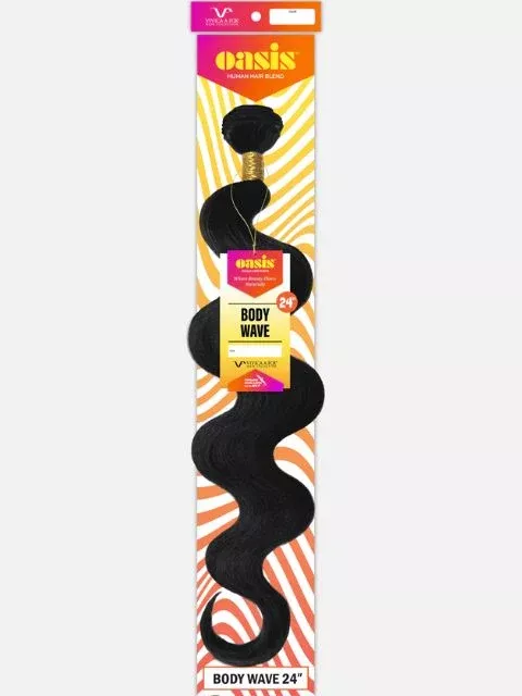 Vivica A Fox Oasis 100% Human Hair Blend OASIS BODY WAVE 24″ Bulk