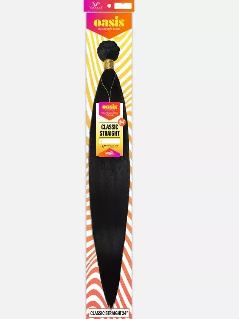 Vivica A Fox Oasis 100% Human Hair Blend OASIS CLASSIC STRAIGHT 24″ Bulk