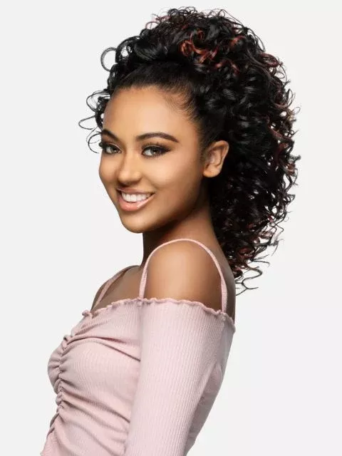 Vivica A Fox Pocket Bun Extension Drawstring B-LOREN” Ponytail