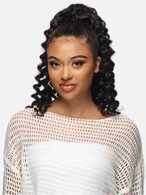 Vivica A Fox Pocket Bun Extension PB-CLEO” Drawstring Ponytail