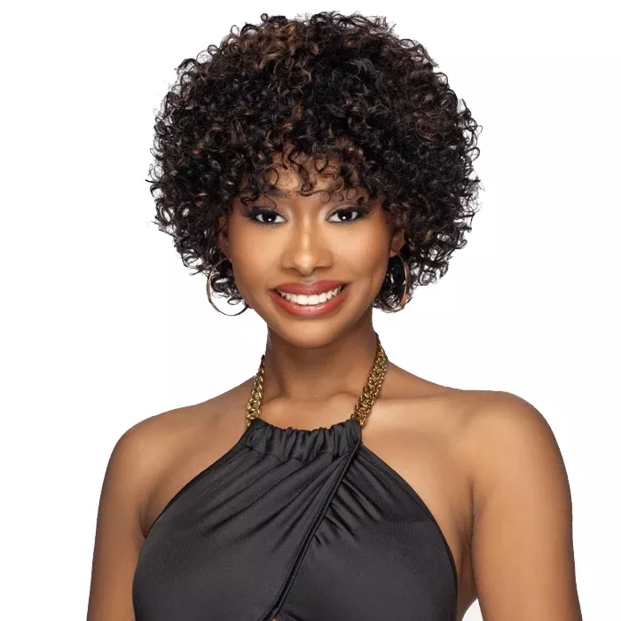 Vivica A Fox Pure Comfort Cap Full Wig - CARNIVAL - 100% Premium Human Hair