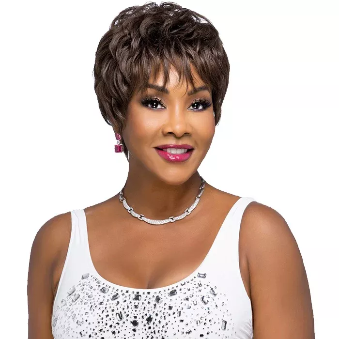 Vivica A Fox Pure Stretch Cap Human Hair Wig H209