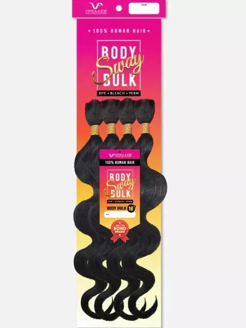 Vivica A Fox Sway 100% Human Hair BODY BULK Weave