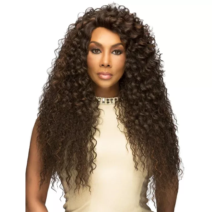 Vivica A Fox Synthetic Deep Swiss Lace Front Wig - SOBE